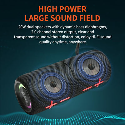 LytSwish™ Dual Magnetic Bluetooth Speaker Lyt Swish