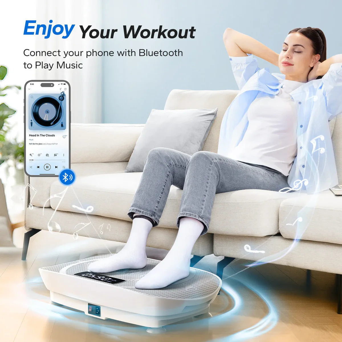 LYT - Whole Body Vibration Plate - Bluetooth & Lytswish